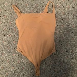 Skims size large square neck bodysuit